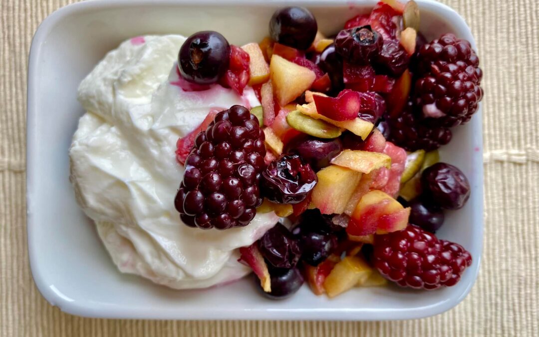 Baked Berry Cobbler